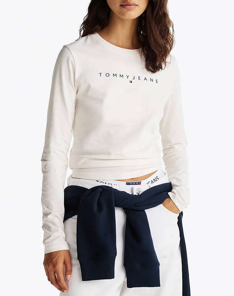 TOMMY JEANS TJW SLIM LINEAR TEE LS EXT