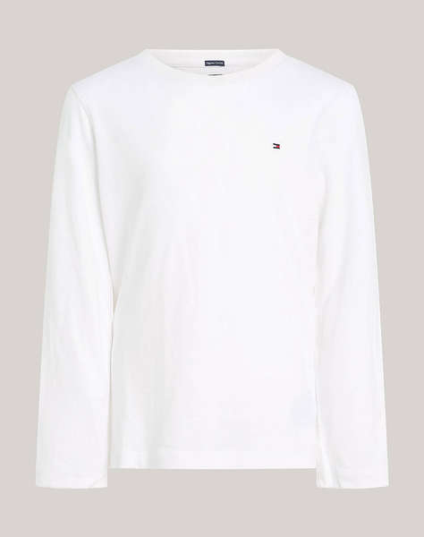 TOMMY HILFIGER BOYS BASIC CN KNIT L/S