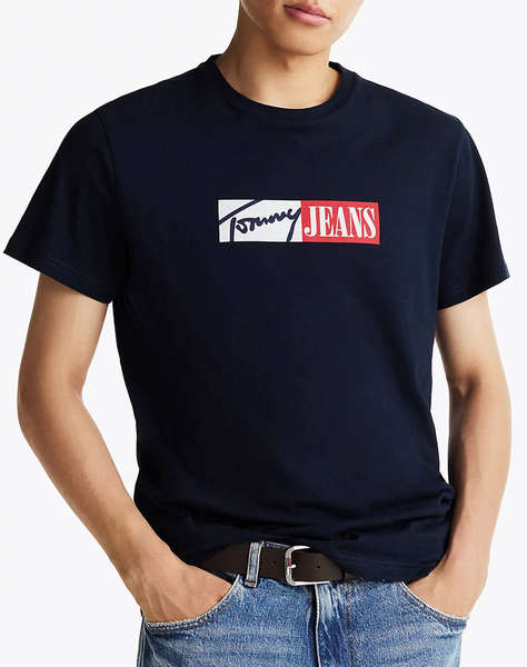 TOMMY JEANS TJM SLIM ENTRY GRAPHIC TEE EXT