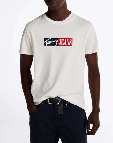 TOMMY JEANS TJM SLIM ENTRY GRAPHIC TEE EXT