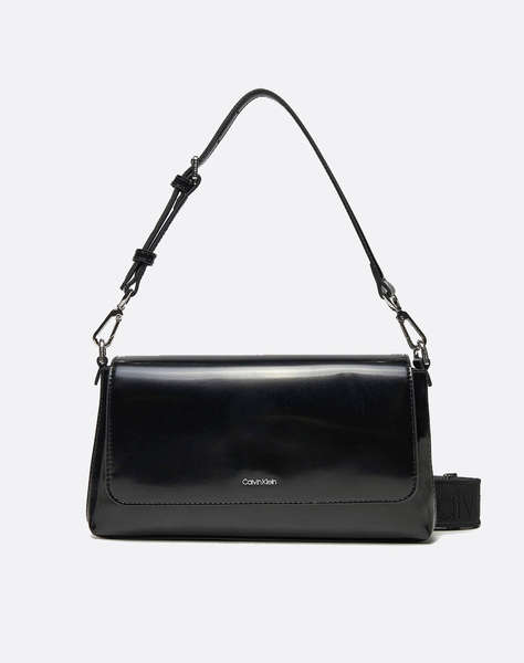 CALVIN KLEIN JEANS CK MUST CONV SHOULDER BAG_SHINY (Dimensiuni: 27 x 15 x 6cm.)