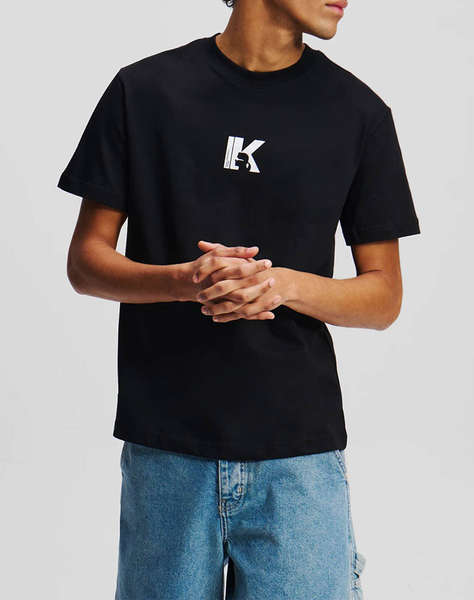 KARL LAGERFELD KLJ REG SS K-LOGO TEE