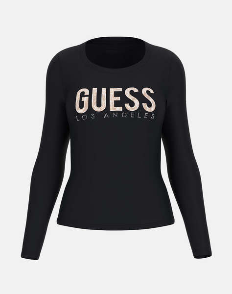 GUESS LS CN PYTHON LOGO TEE BLUZA DE DAMA