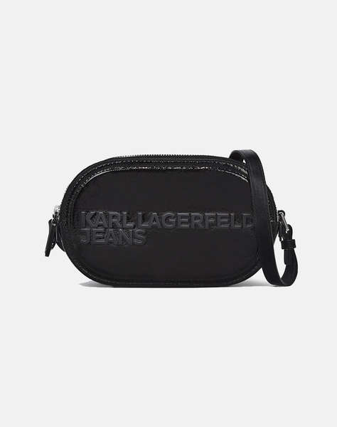 KARL LAGERFELD KLJ ESSENTIAL PU CAMERA BAG (Dimensiuni: 21 x 12.5 x 7cm.)