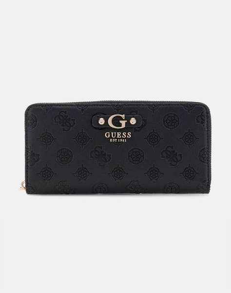 GUESS GERTY SLG LARGE ZIP AROUND PORTOFEL DE DAMA (Dimensiuni: 21 x 10 x 2cm.)