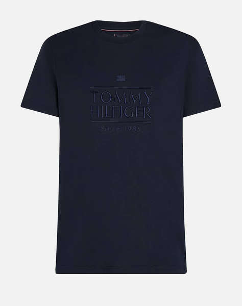 TOMMY HILFIGER HILFIGER EMBROIDERY LOGO TEE