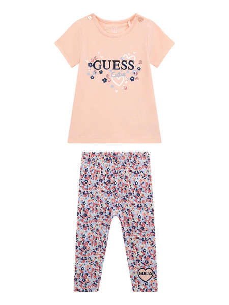 GUESS SET SS T-SHIRT+LEGGINGS SET COPII GIRL