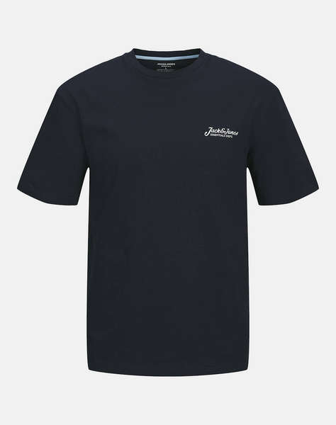 JACK&JONES JJBEAU TEE SS FRONTPRINT CREW NECK LN