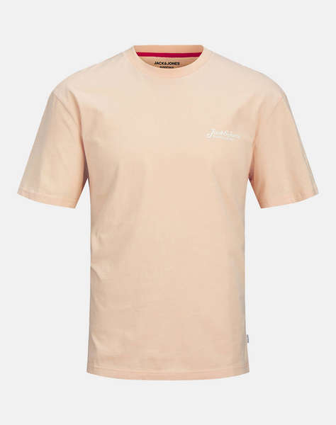 JACK&JONES JJBEAU TEE SS FRONTPRINT CREW NECK LN