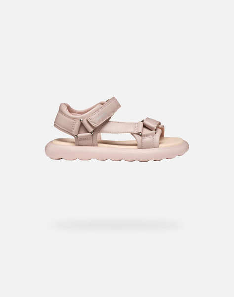 GEOX J SANDAL PUFFYPOP C - SYNT.LEA