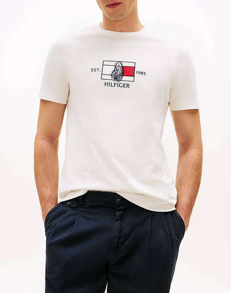 TOMMY HILFIGER HILFIGER FLAG SAILING TEE