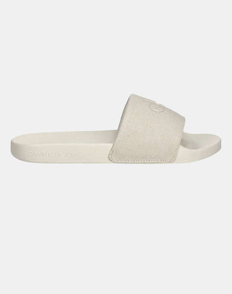 CALVIN KLEIN SLIDE MONOGRAM WMNS