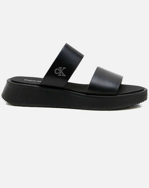 CALVIN KLEIN SANDAL SLIDE DOUBLE STRAP