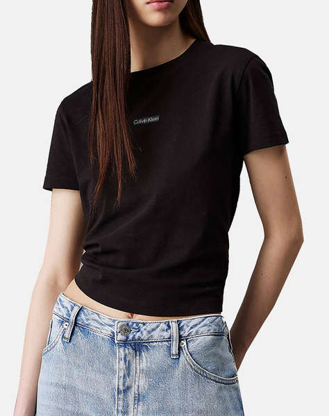 CALVIN KLEIN PLACED INSTITUTIONAL BABY TEE