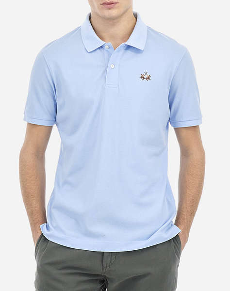 LA MARTINA BLUZA POLO KM MAN S/S POLO PIQUET STRETCH