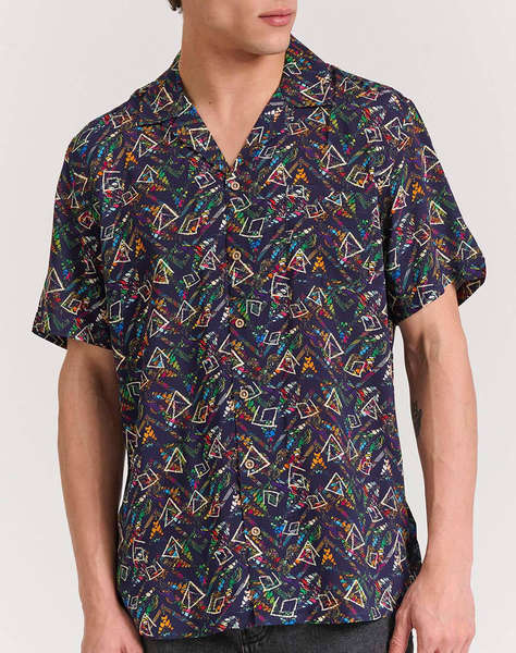 FUNKY Camasa de barbati cu Maneca Scurta