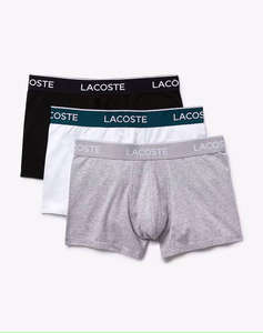 LACOSTE SET 3 LENJERIE INTIMA TRUNK PACK 3 TRUNKS