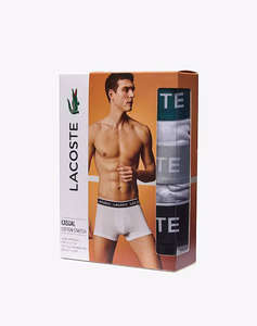 LACOSTE SET 3 LENJERIE INTIMA TRUNK PACK 3 TRUNKS