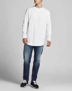 JACK&JONES JJENOA TEE O-NECK LS NOOS