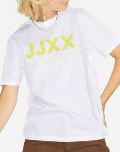 JJXX JXANNA SS REG EVERY SMALL LOGO TEE NOOS