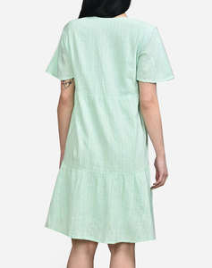 VERO MODA VMSATINA SS SHORT DRESS WVN BTQ