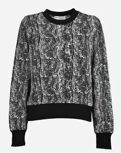 TRUSSARDI 56F002141T006066 SWEATSHIRT ALL OVER COTTON FLEECE BLUZA DE DAMA