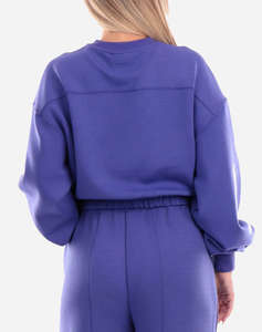 ONLY ONLSCARLETT L/S CROPPED O-NECK SWT