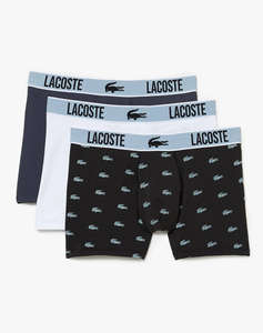 LACOSTE SET 3 LENJERIE INTIMA TRUNK PACK 3 TRUNKS