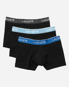 LACOSTE SET 3 LENJERIE INTIMA TRUNK PACK 3 TRUNKS