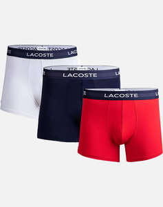 LACOSTE SET 3 LENJERIE INTIMA TRUNK PACK 3 TRUNKS