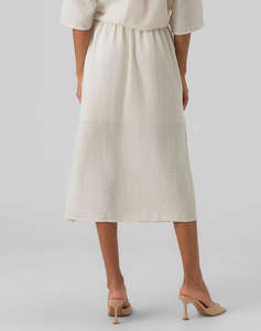 VERO MODA VMCHRIS HW CALF WRAP SKIRT WVN