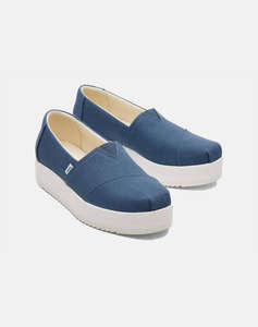 TOMS MAJOLICA BLUE CANVAS WM ALPMID ESP