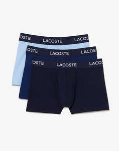 LACOSTE SET 3 LENJERIE INTIMA TRUNK PACK 3 TRUNKS