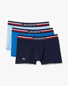 LACOSTE SET 3 LENJERIE INTIMA TRUNK PACK 3 TRUNKS