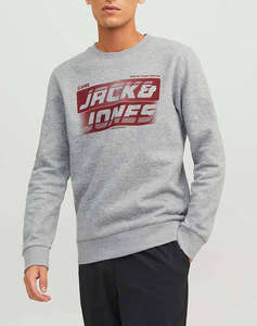 JACK&JONES JCONIGHT SWEAT CREW NECK FST