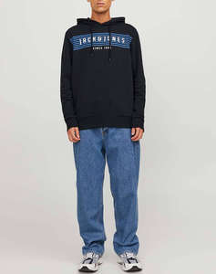 JACK&JONES JCOPLANET SWEAT HOOD FST