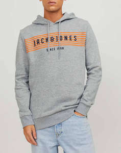 JACK&JONES JCOPLANET SWEAT HOOD FST