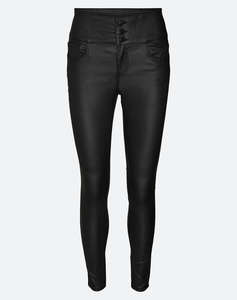 VERO MODA VMDONNA SHR SKINNY COATED PANTS