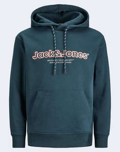 JACK&JONES JORLAKEWOOD SWEAT HOOD BF LN