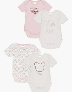 MINERVA BODY BEBE 4PIESE FETITE TEDDIES