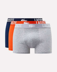 LACOSTE SET 3 LENJERIE INTIMA TRUNK PACK 3 TRUNKS