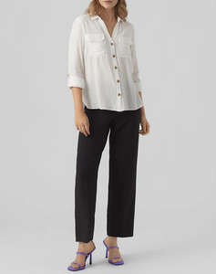 VERO MODA VMBUMPY SHIRT NEW WVN GA NOOS