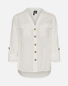 VERO MODA VMBUMPY SHIRT NEW WVN GA NOOS