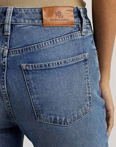 LAUREN RALPH LAUREN LOW STR DENIM-JEAN