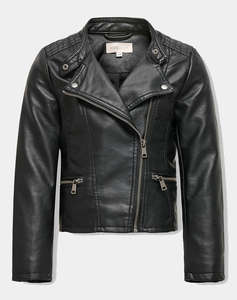 ONLY KONFREYA FAUX LEATHER BIKER OTW NOOS