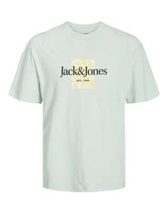 JACK&JONES JORLAFAYETTE BRANDING TEE SS CREW NEC LN