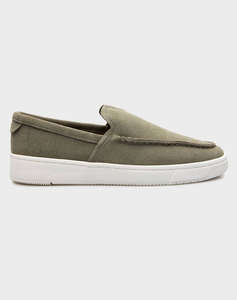 TOMS VTVR GREY SDE MN TRVL LITE LOAFER DRCAS