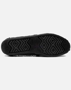 TOMS BLK MOROCCAN CROCHET WM ALPR ESP