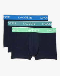 LACOSTE SET 3 LENJERIE INTIMA TRUNK PACK 3 TRUNKS