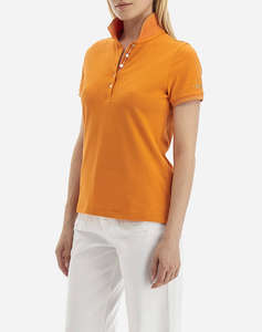 LA MARTINA BLUZA POLO KM WOMAN POLO S/S PIQUET STRETCH